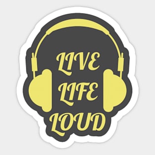 Music lovers Sticker